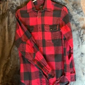 J. Crew buffalo plaid flannel